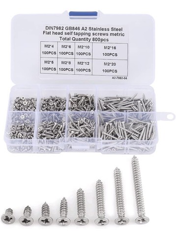 800pz viti autofilettanti - 800pz,