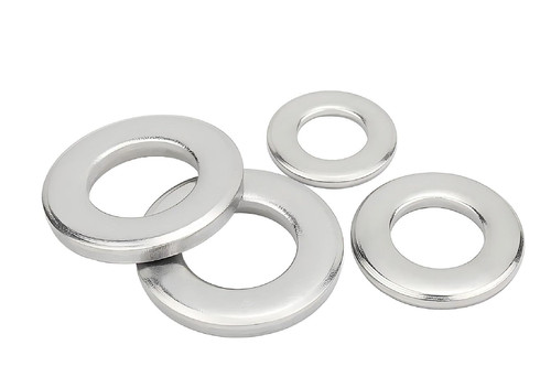 Rondelle piane acciaio inox - piane,