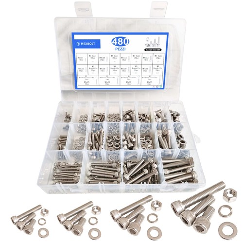 480pz viti acciaio inox - viti,